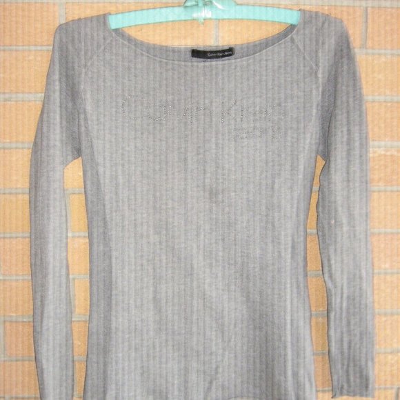 Calvin Klein Ladies Long Sleeve Top Size Small - Picture 1 of 2